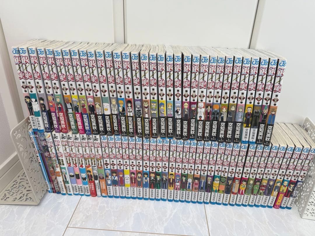 【零巻付き】銀魂1〜62巻セット　ノベライズ、キャラブック等付き