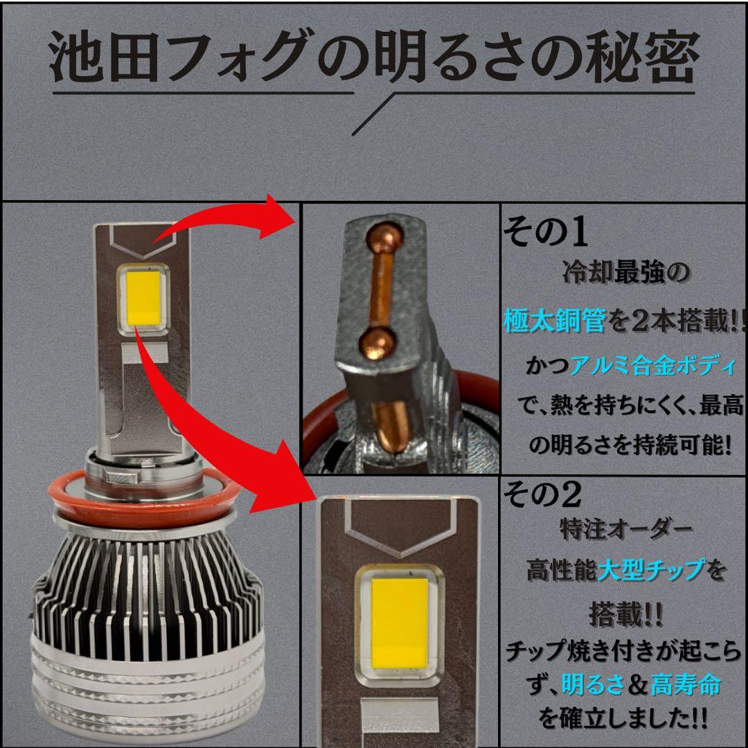 新・裂光シリーズ! PSX26W ハイエース 超大型チップ ホワイトフォグランプ
