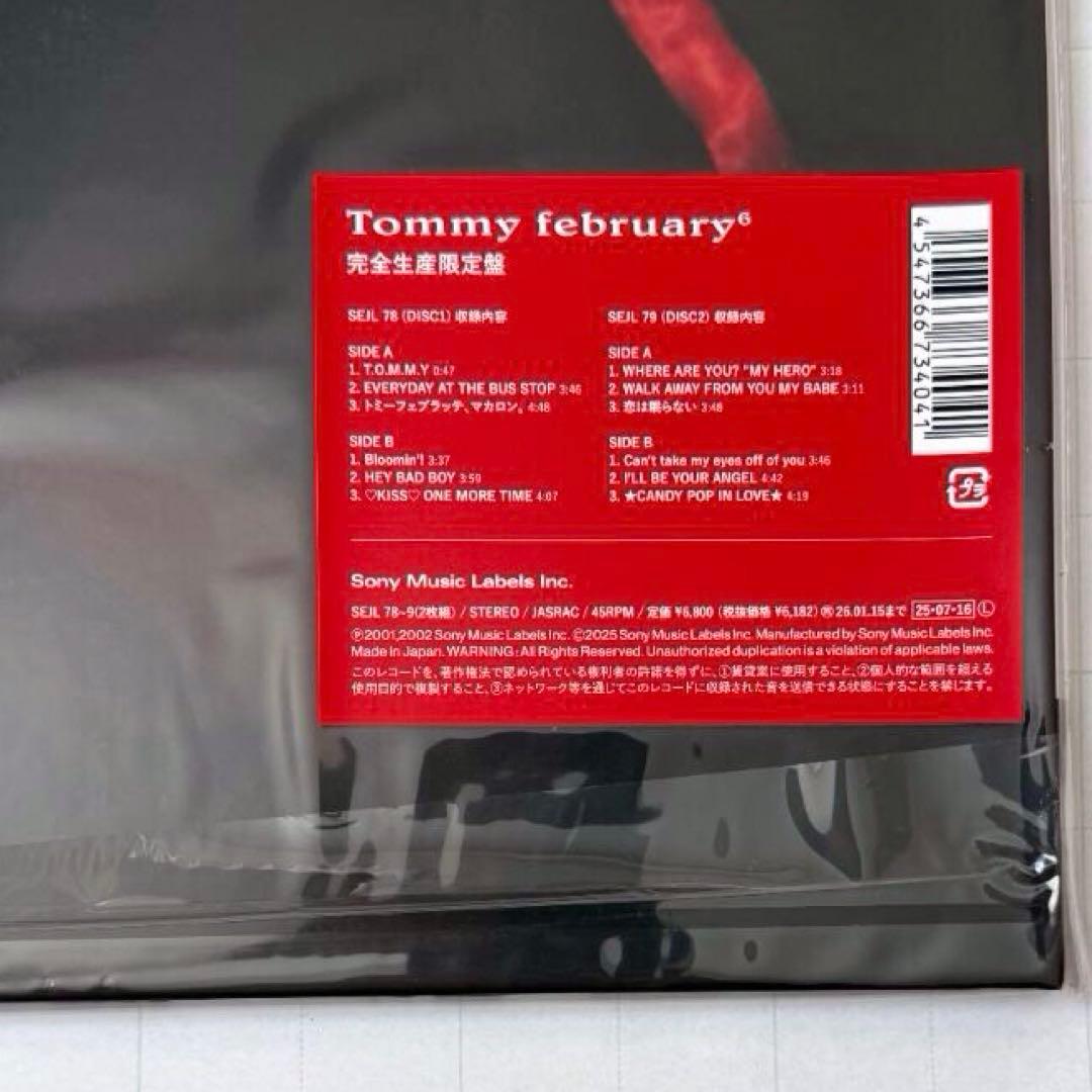 限定盤  february6  heavenly6 レコード