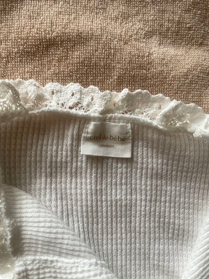 ciel de bebe の退院着 （ボンネット付き） セレモニードレス