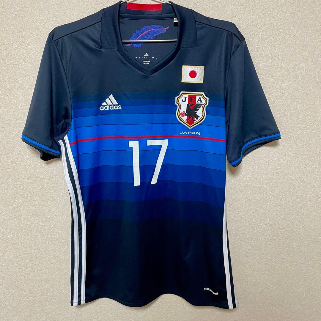 日本代表 2016-2017 最終予選 長谷部誠 #17 ホーム L 正規品