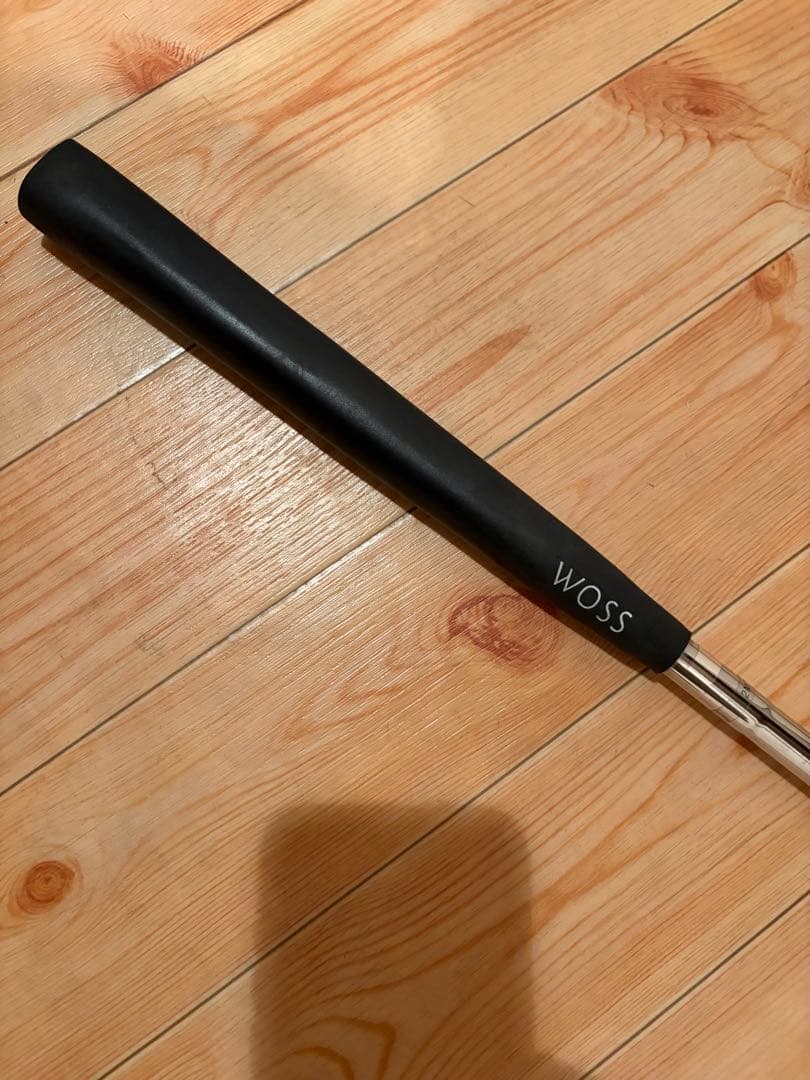 超美品WOSS パター M0-02 ヘッドカバー付き(自宅のみ使用)