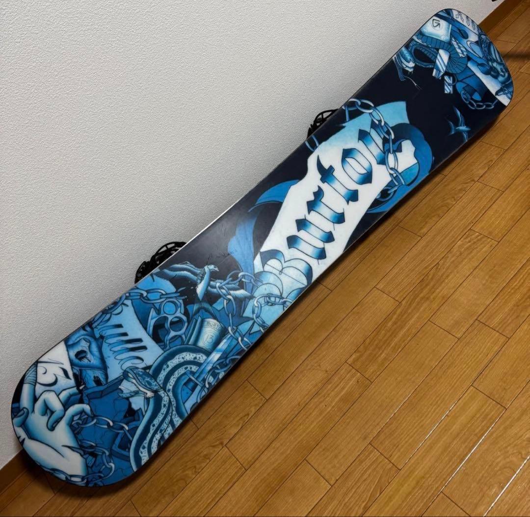 Burton × Salomon スノーボード 154cm ケース付き