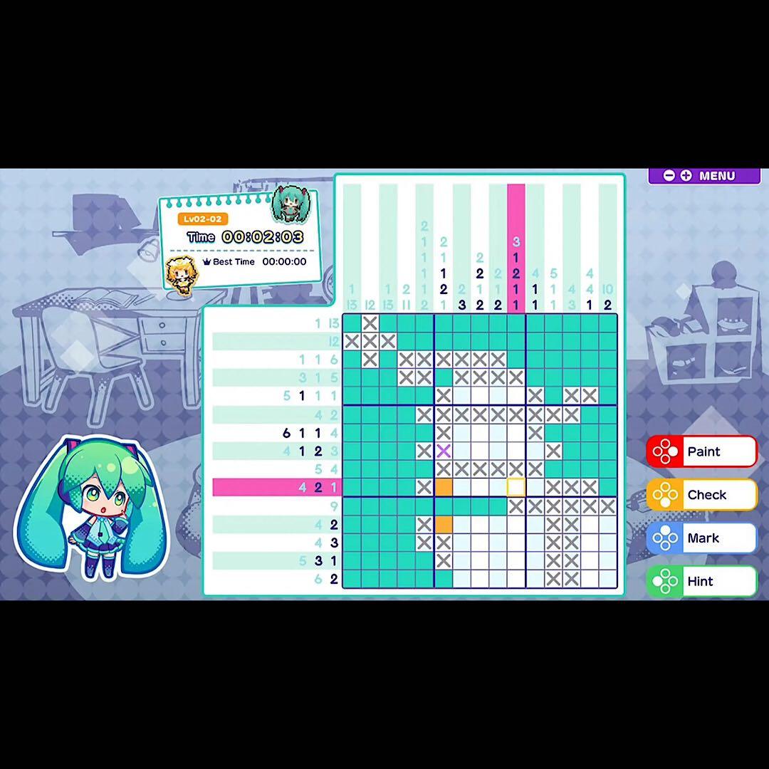 初音ミク ロジックペイントS 北米版 switch ニンテンドースイッチ