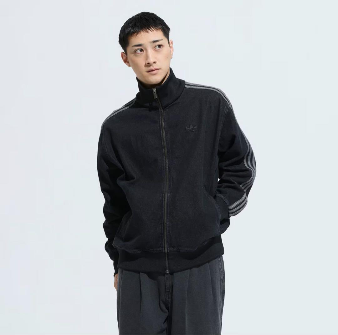 adidas デニムジャケット ファイヤーバード