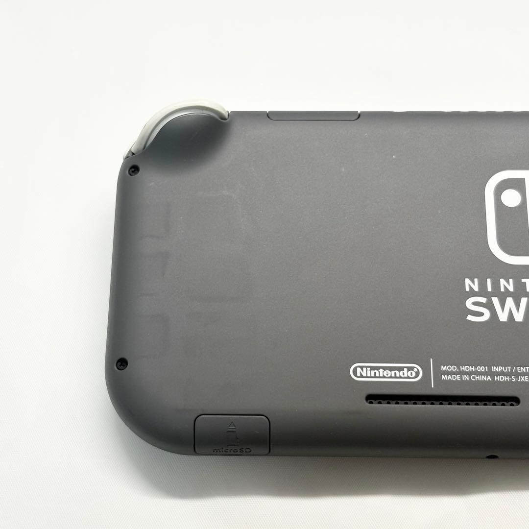 【液晶美品☆】ニンテンドー Switch Lite グレー SDカード 動作確認