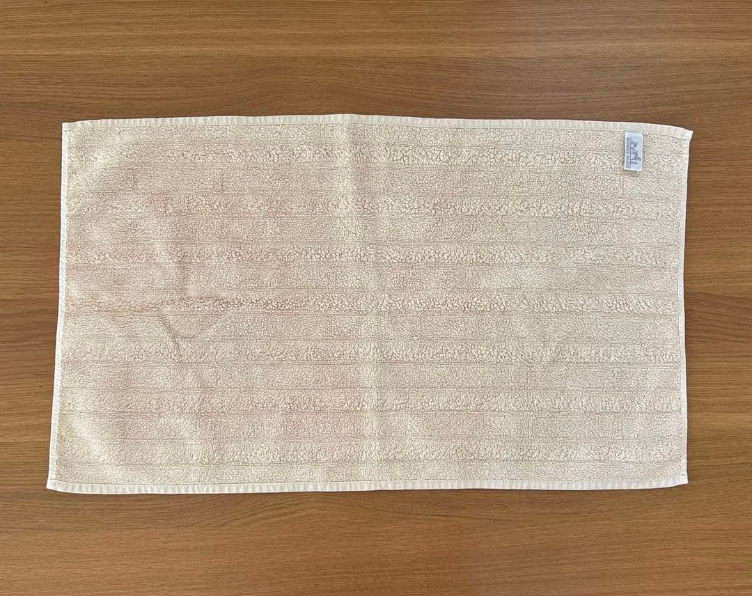 エルメス　ゲストタオル　ステアーズ　オレンジ　ベージュ