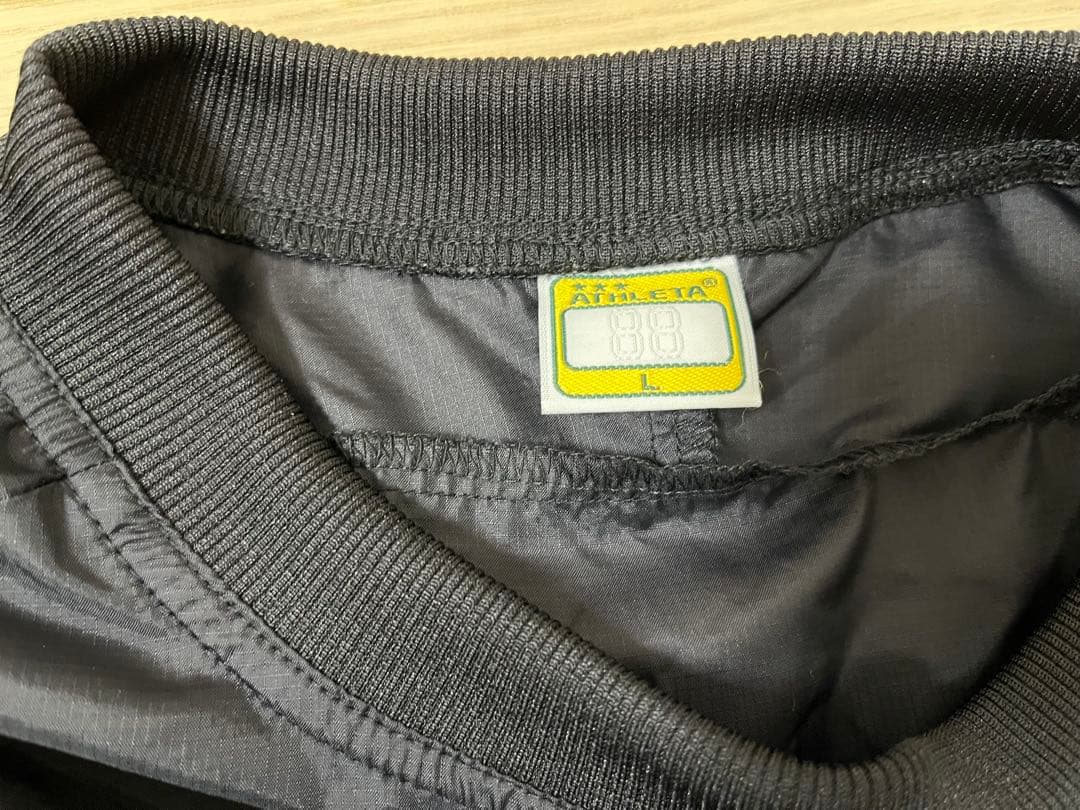 ATHLETA アスレタ ピステ 上下セット L ブラック×グリーン