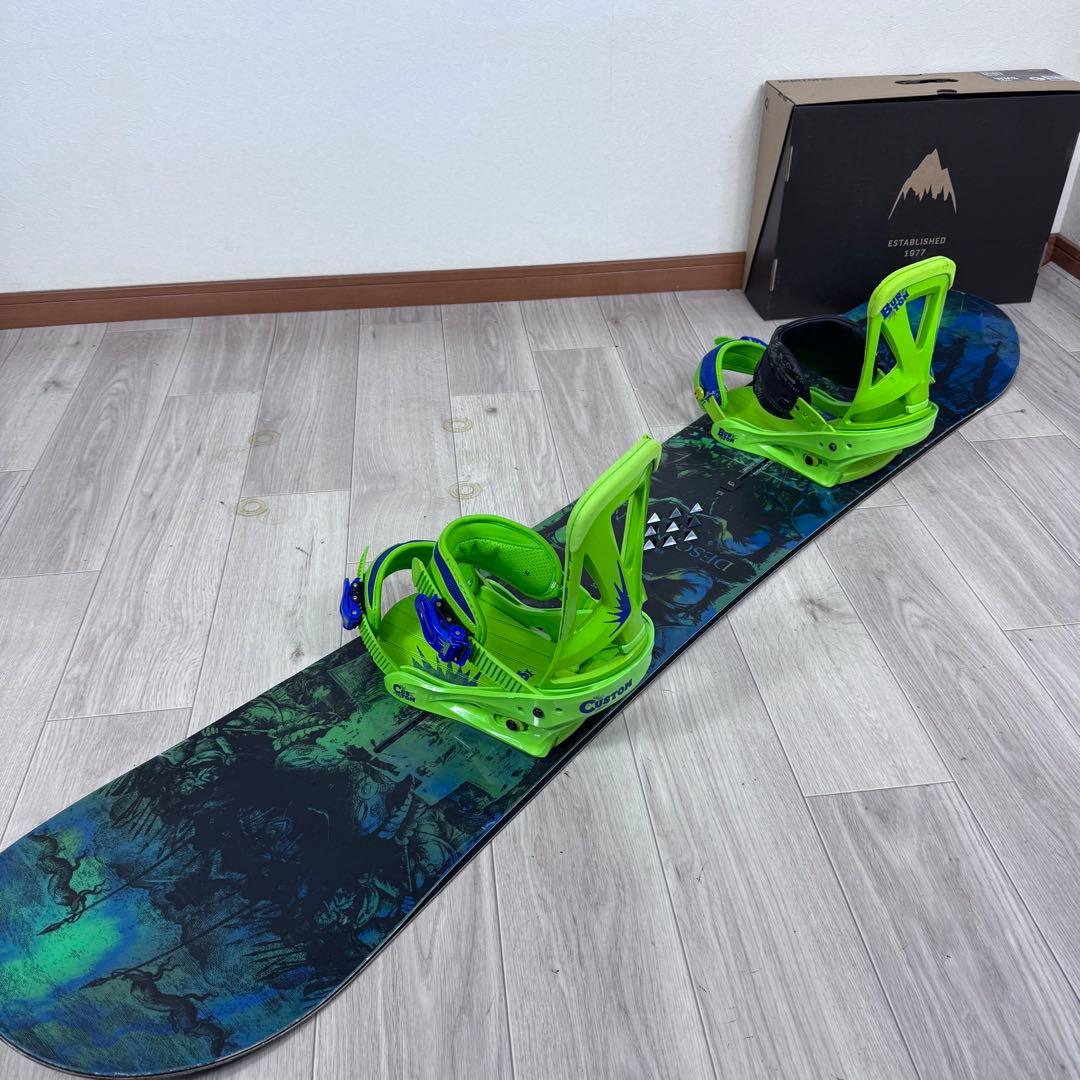 BURTON DESCENDANT 152cm スノーボードセット