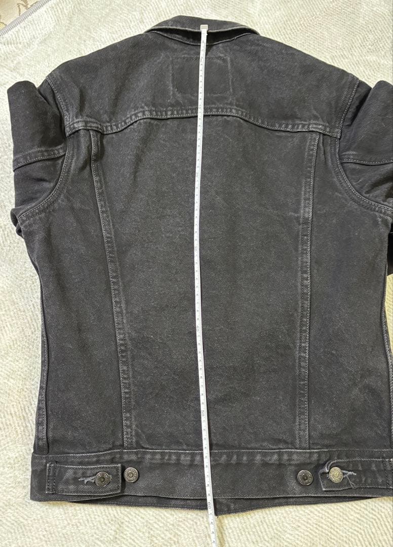 Levi's 70589 ブラックデニムジャケット S