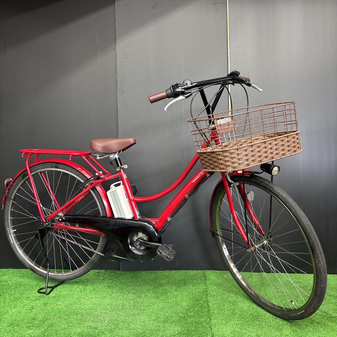 電動自転車 YAMAHA PAS ami レッド　61