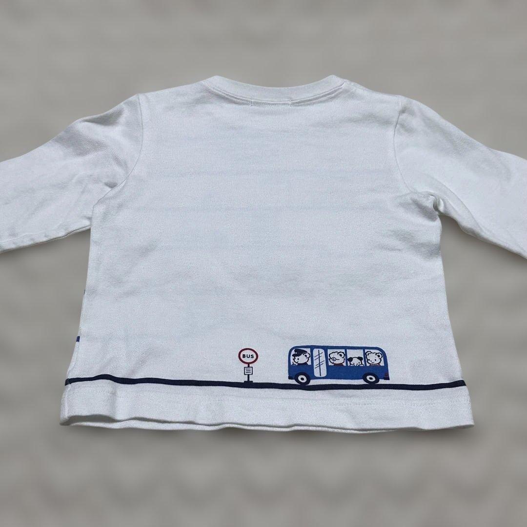 ファミリア 車 長袖 カットソー Tシャツ 90サイズ 3枚セット まとめ売り