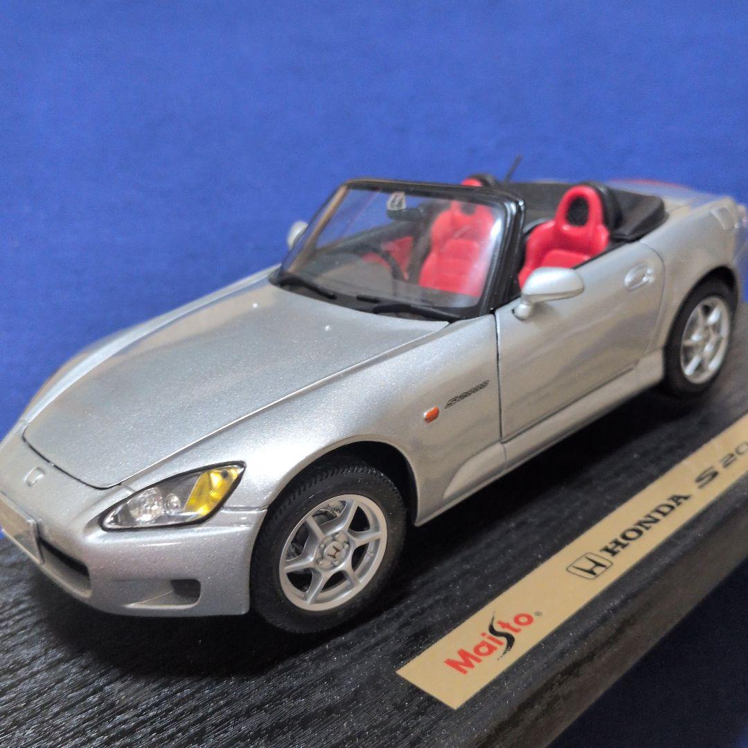 Maisto 1/18 ホンダ S2000 シルバー