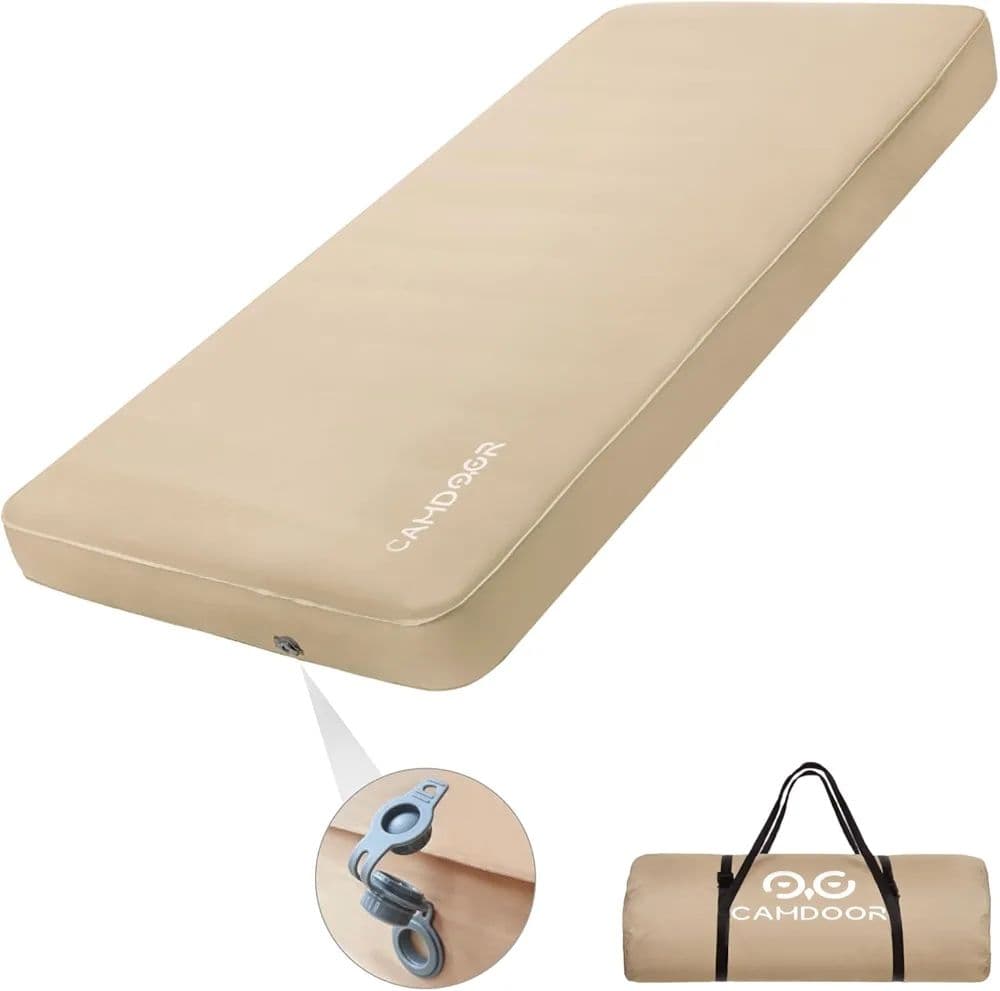 【残り1点】CAMDOOR インフレーターマットDX シングル 極厚10cm