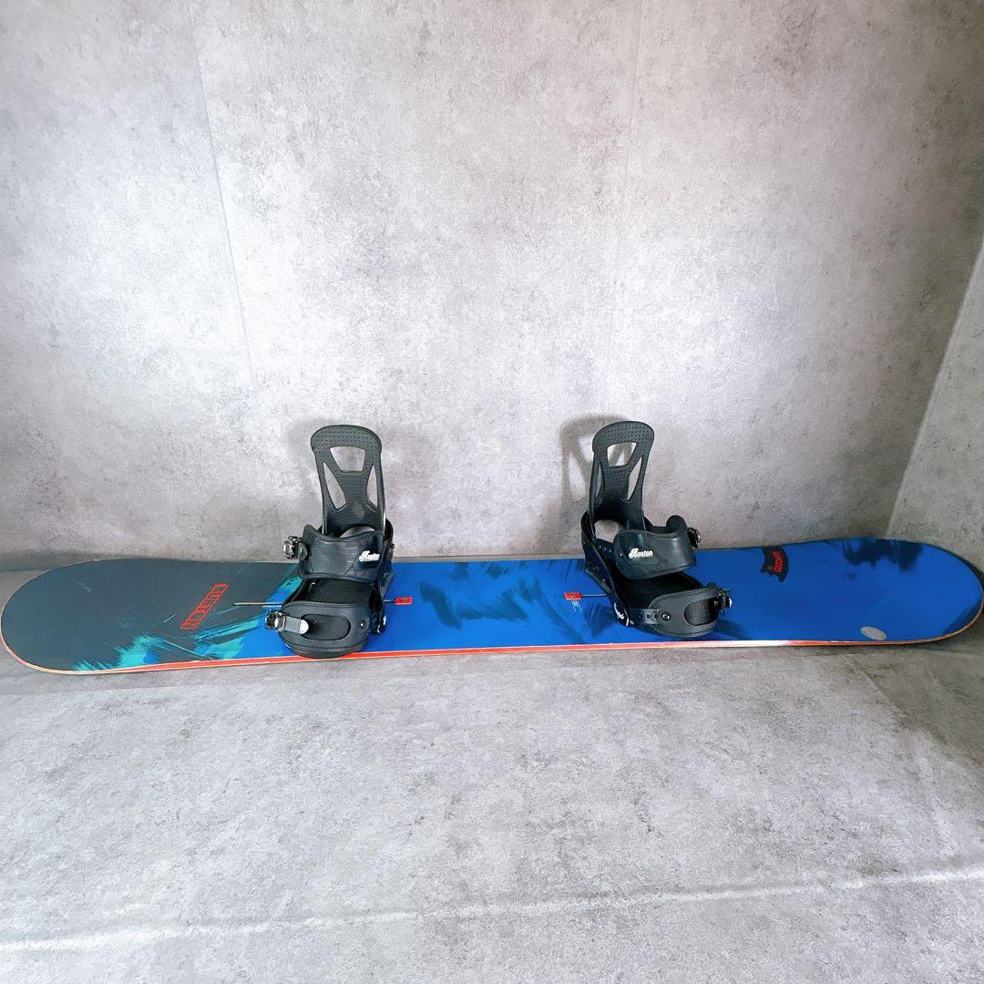 【BURTON2点セット】メンズスノーボード　バートン　154cm バイン付き
