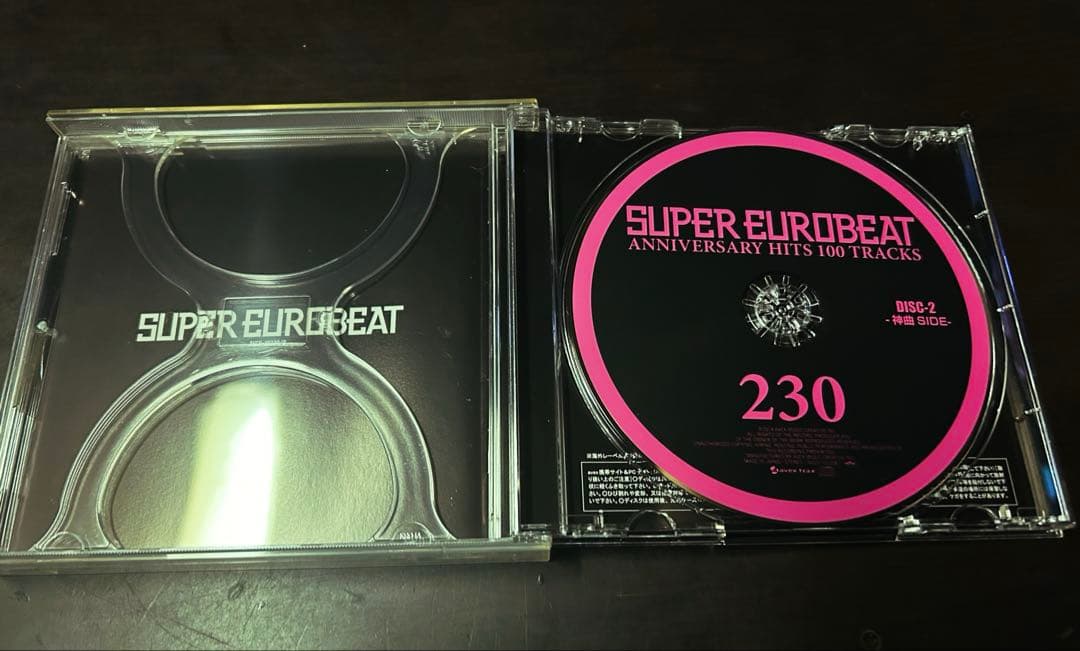 SUPER EUROBEAT スーパーユーロビートVOL.230 2CD