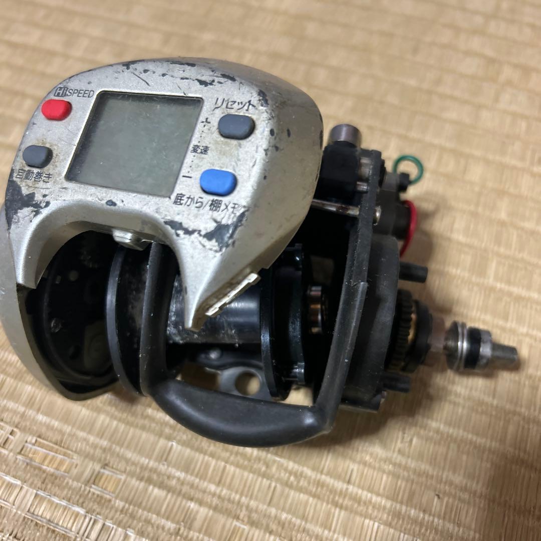 ち*様 SUPER タナコン500WP自動巻きダイワ　部品取りパーツ付き