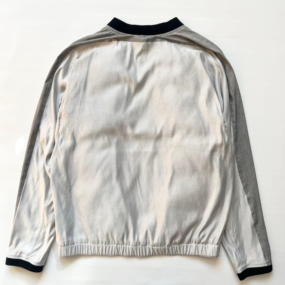 LANVIN SPORT ランバンスポール　中綿入り　ジャケット　シルバー　XL