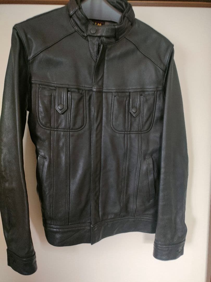 ぼ*ん様 Lee × FREAK'S STORE 別注 レザートラッカージャケッ