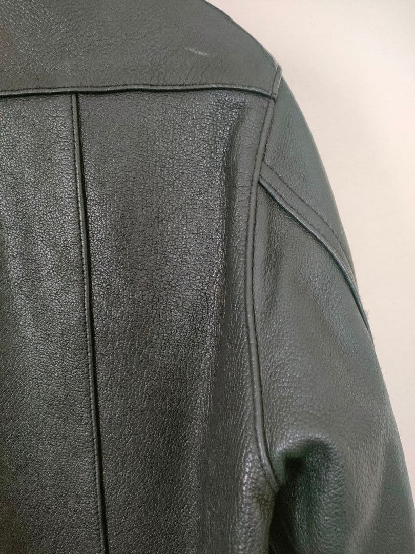ぼ*ん様 Lee × FREAK'S STORE 別注 レザートラッカージャケッ
