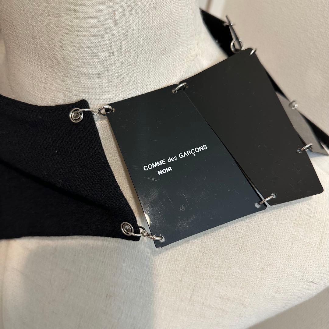 の*め様 COMME des GARCONS NOIR 90ss プレートベスト
