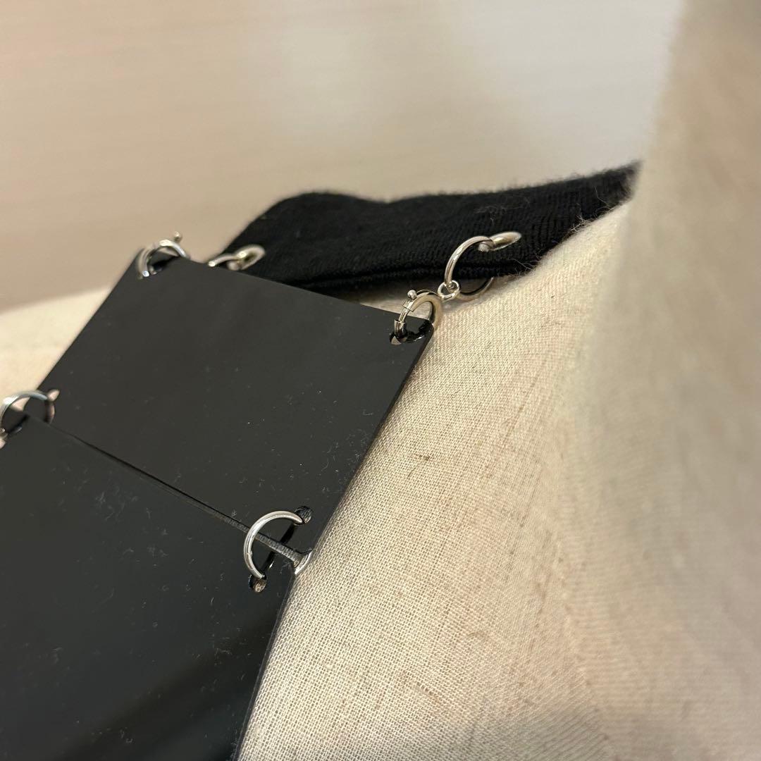 の*め様 COMME des GARCONS NOIR 90ss プレートベスト
