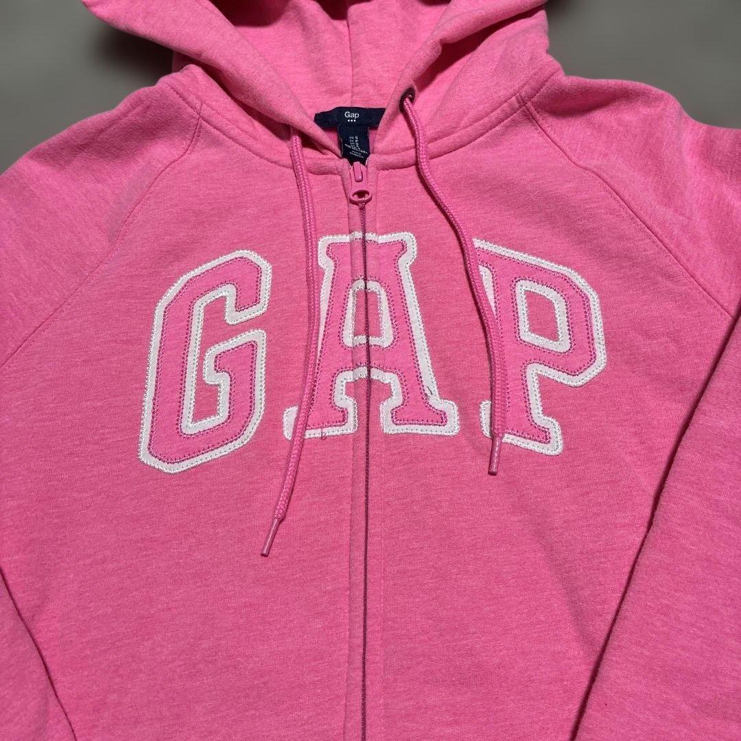 y2k 00s OLD GAP ジップパーカー ピンク