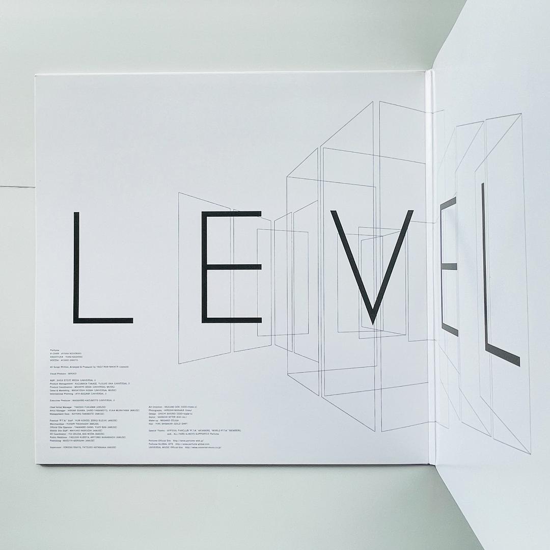 限定 レコード 2枚組 Perfume Level3 レベルスリー パフューム