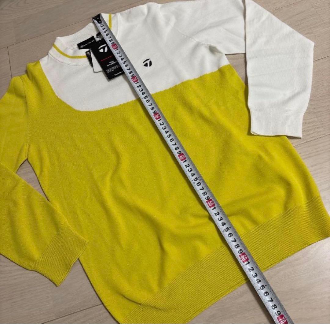 【TaylorMade】L 新品✨長袖モックネック春秋ゴルフ　レディース