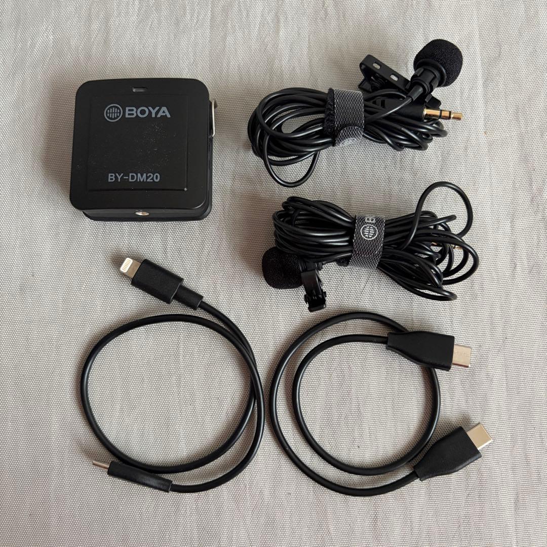 BOYA BY-DM20 マイク 録音キット スマホ・PC・iPhone対応