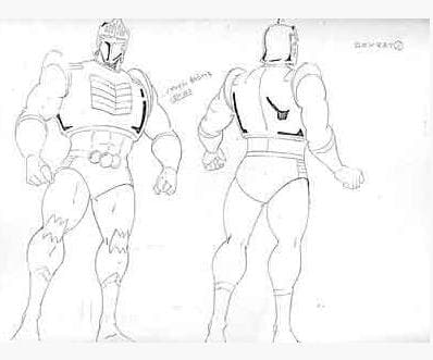 50枚　キン肉マン　設定資料集　/ 検: 　アニメスタッフ用制作素材