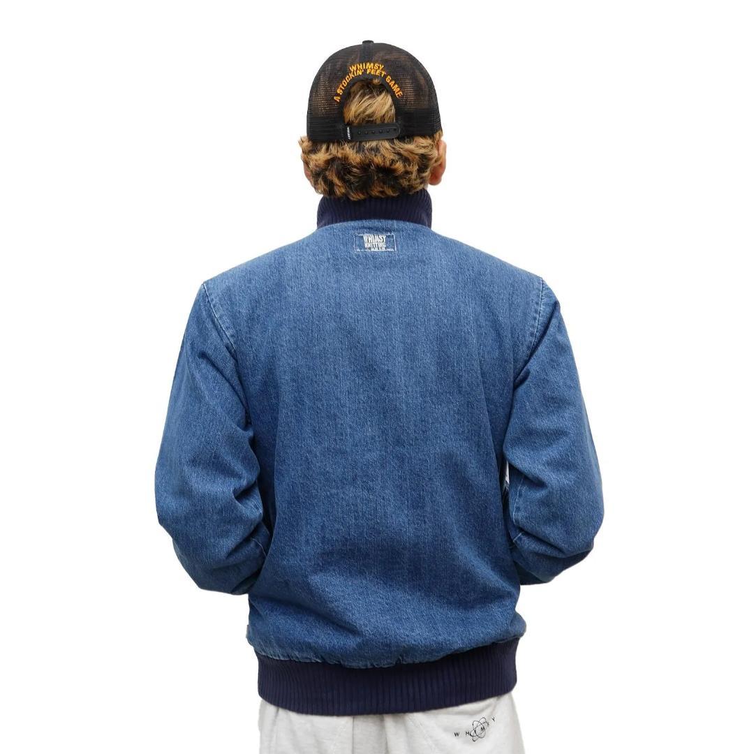 お*ん様 WHIMSY DOUBLE POUCH DENIM TANKERS I