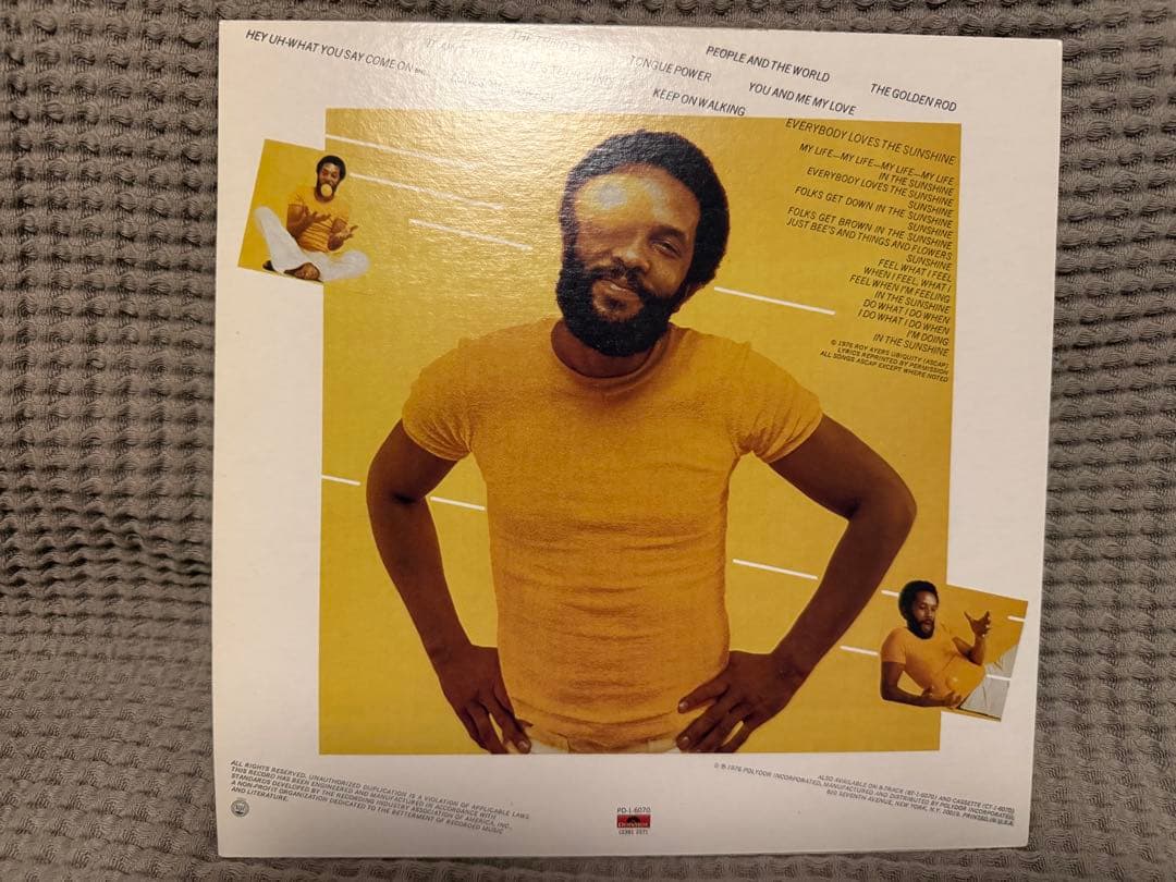 Roy Ayers - Everybody Loves Sunshine US盤