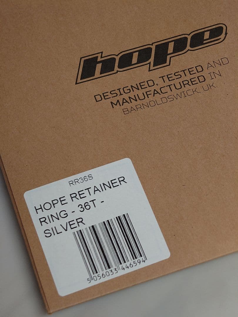 新品未使用 HOPE チェーンリング 36t 104bcd シングル MTB
