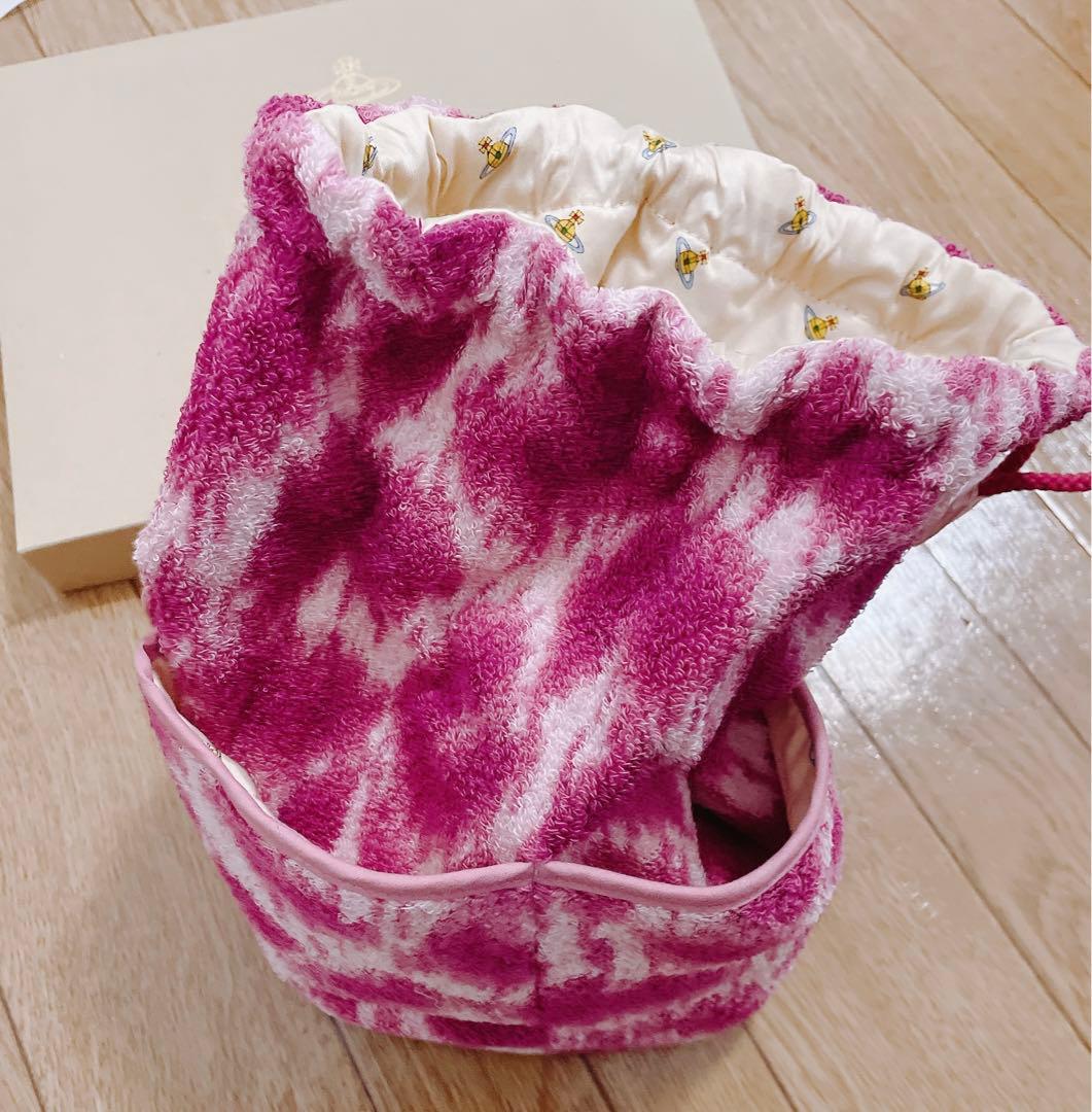 専用です。 VivienneWestwood ピンクレオパード　巾着バッグ