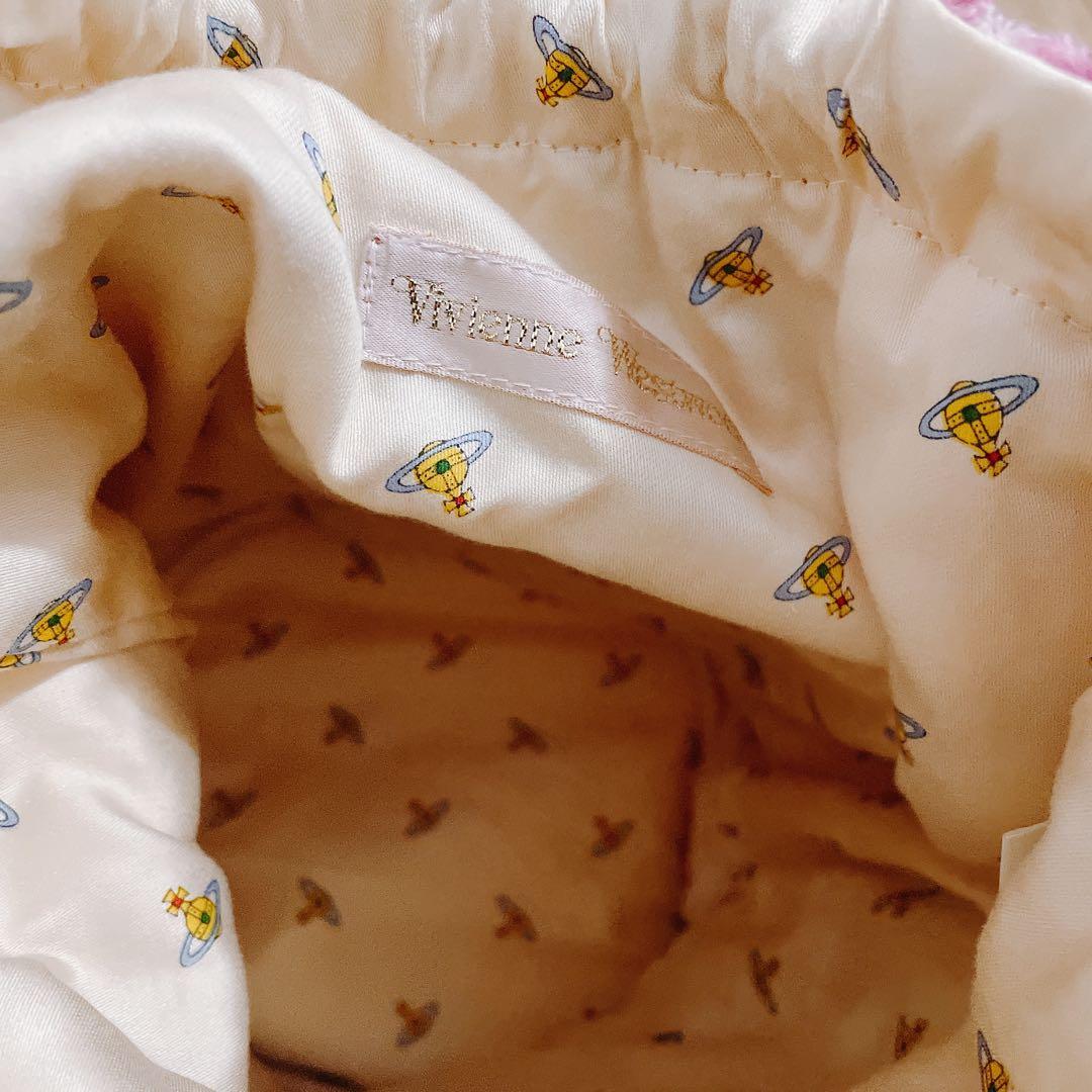 専用です。 VivienneWestwood ピンクレオパード　巾着バッグ