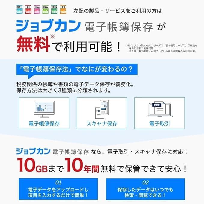 [パッケージ版] ジョブカンDesktop 会計 乗換・優待版 23 0115