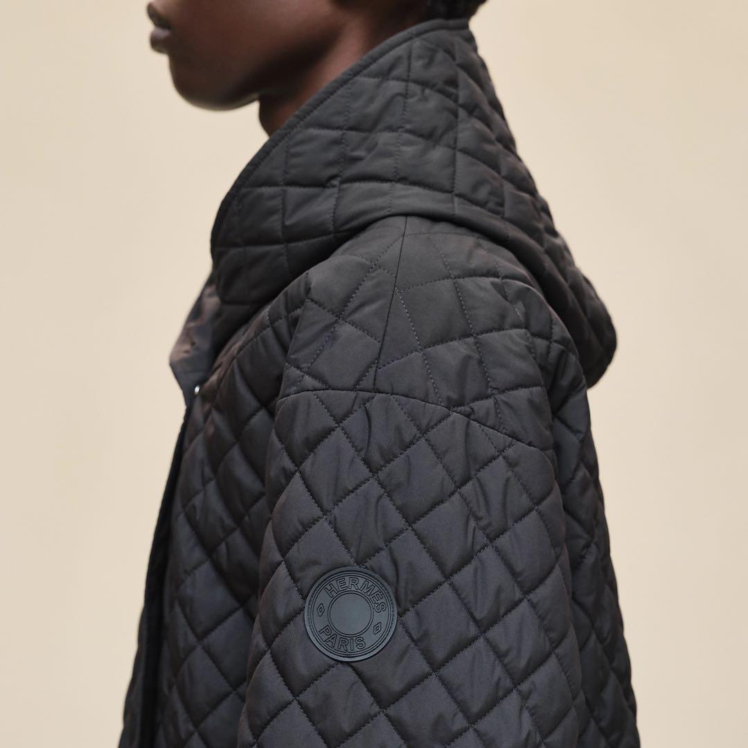 HERMES 新作　キルティングショートジャケット