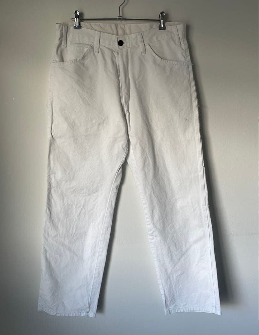 Dickies ディッキーズ w32 ホワイト ペインターパンツ 1953WH