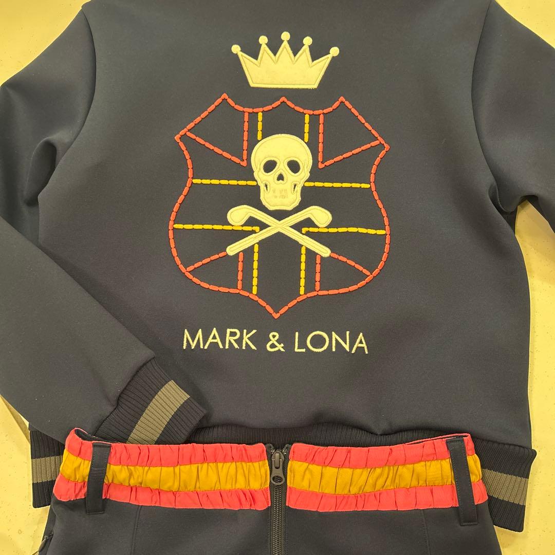 MARK & LONA スカル刺繍ジャケット、スカートセット