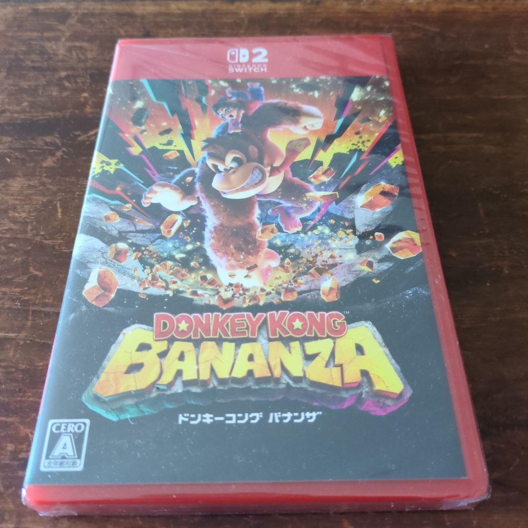 新品未開封　DONKEY KONG BANANZA　ドンキーコング　バナンザ