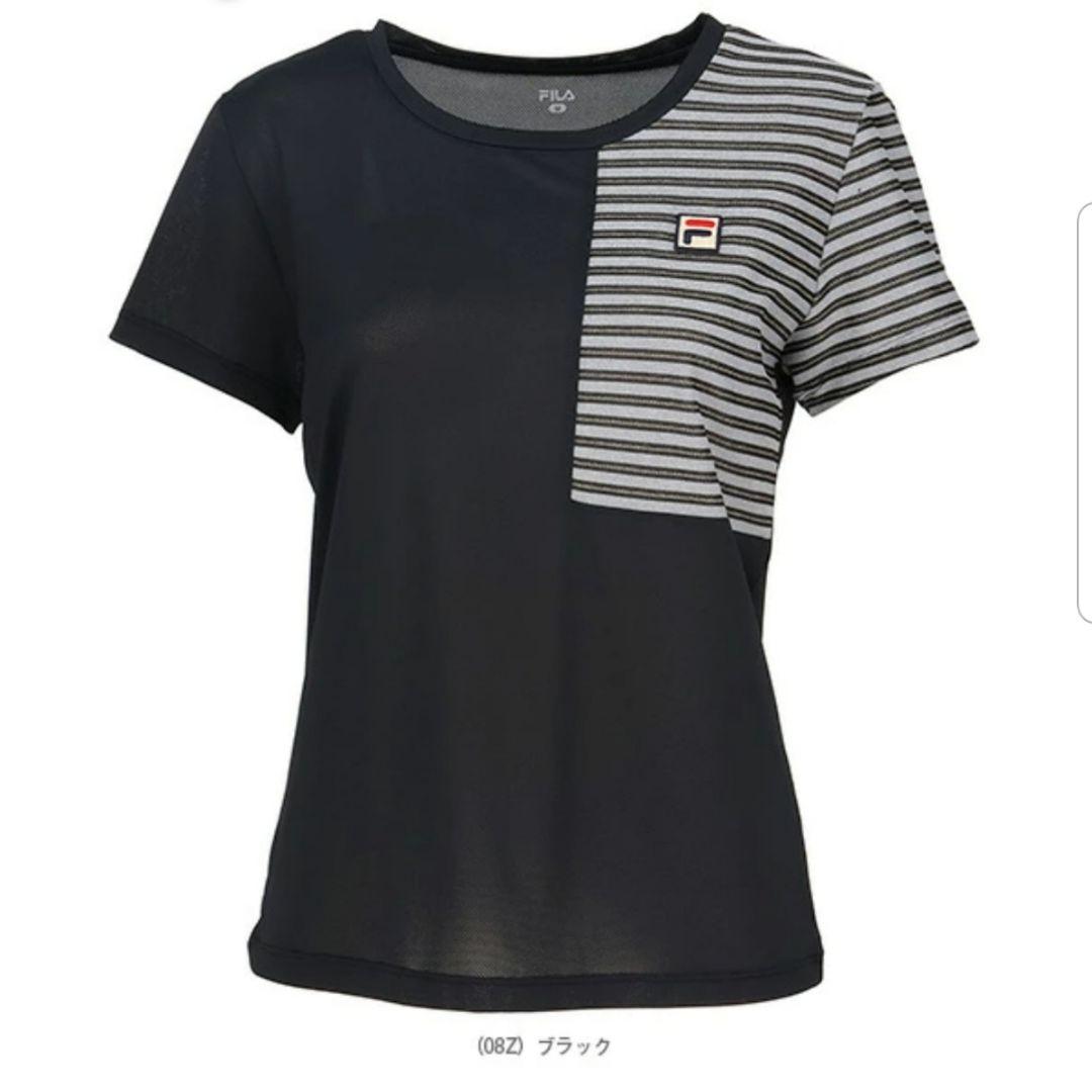 新品　フィラFILAテニスウェア　ゲームシャツ EL0066 2025年　XL