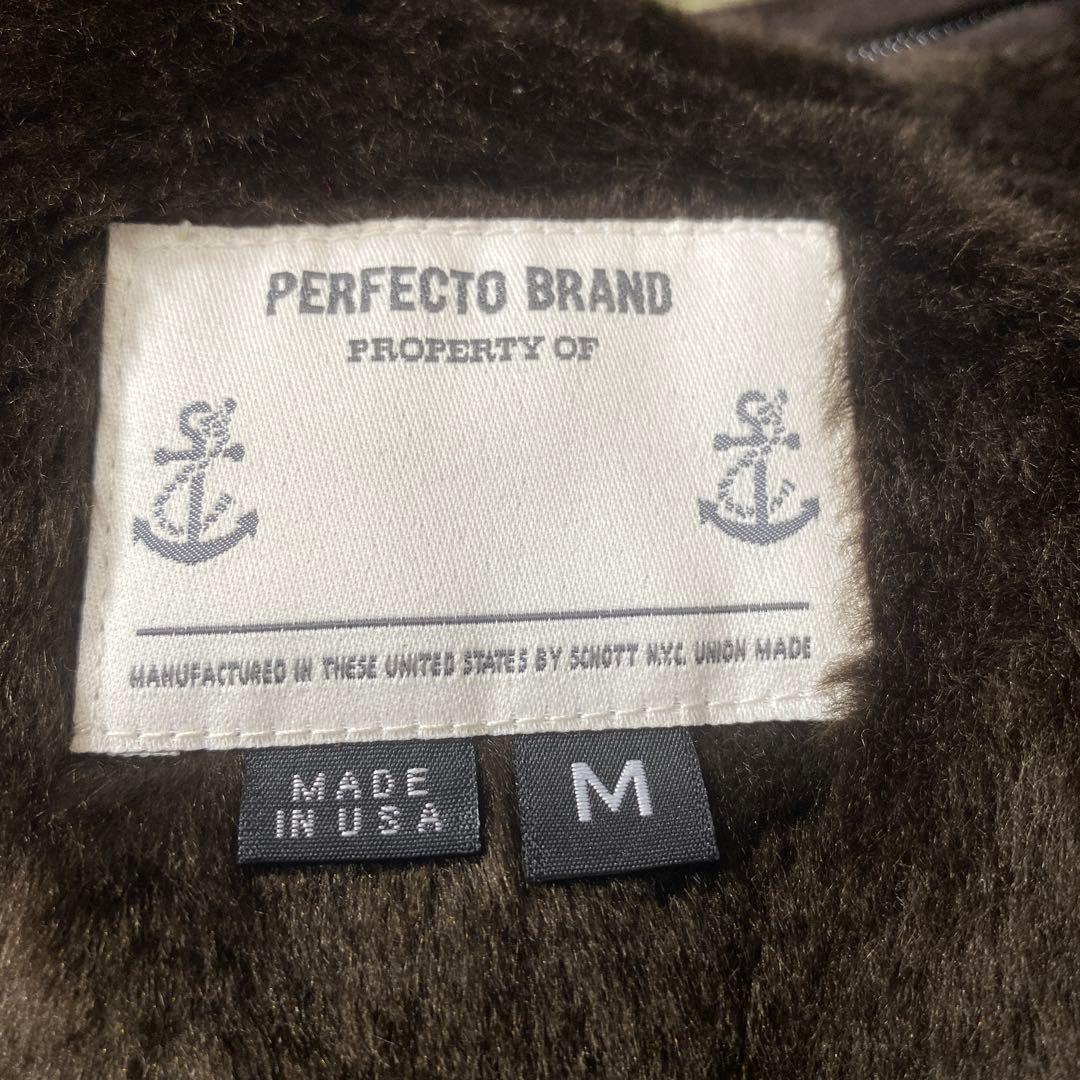 状態良好　90s USA製 Perfecto Brand オイルドジャケット　M