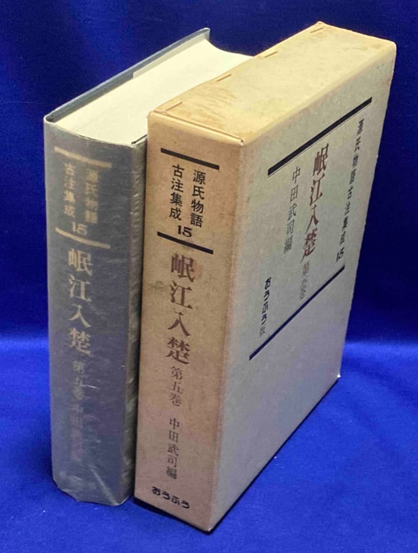 源氏物語古注集成15 岷江入楚 第五巻◆桜楓社、平成5年/X315