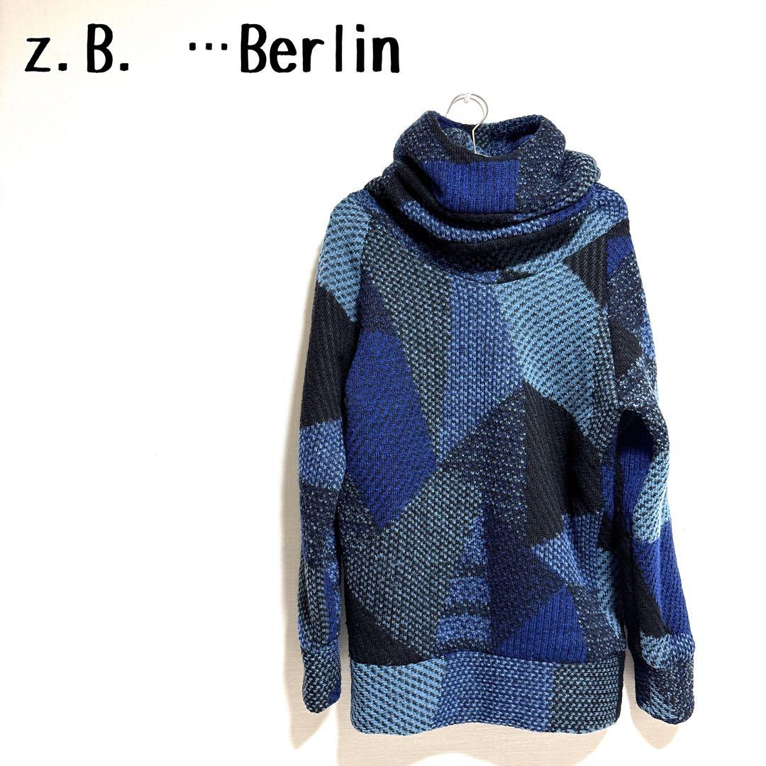 歳末特価⭐︎激レア美品⭐︎z.B. …Berlin ボリュームネックウールパーカー