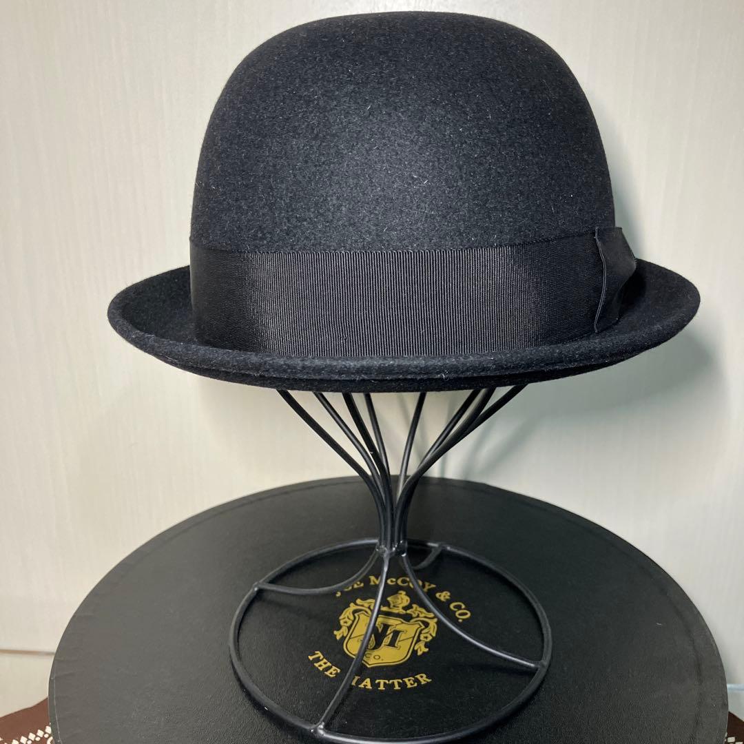 リアルマッコイズ　ダブルダイヤモンド　ボーラーハット　7 1/4 新品　希少　黒