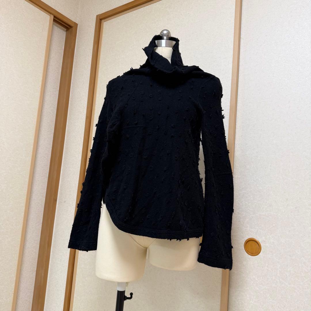 COMME des GARÇONSウール×アンゴラ テクスチャーハイネック日本製