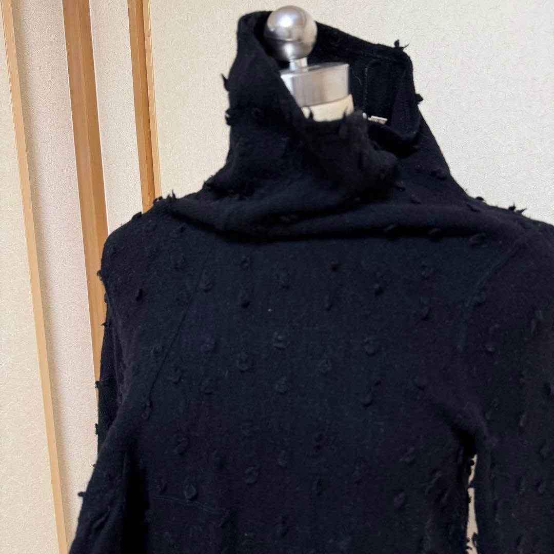 COMME des GARÇONSウール×アンゴラ テクスチャーハイネック日本製