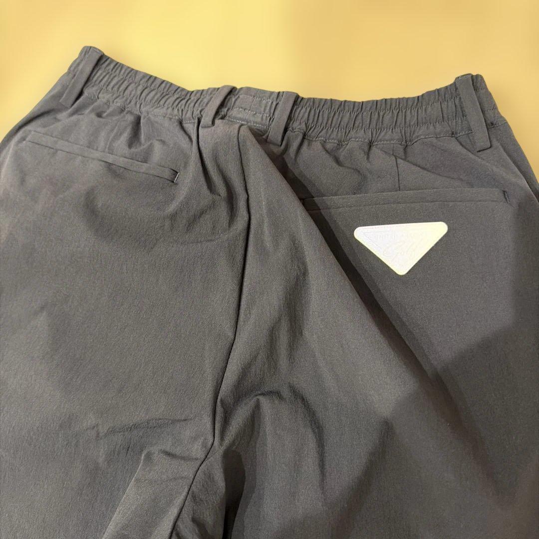 UNITED ARROWS GOLF ダークネイビー ナイロンパンツ