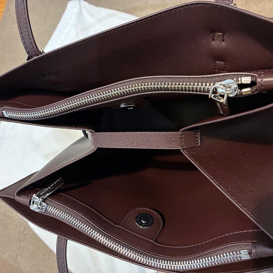 CHARLES&KEITH トートバッグ　クラシックダブルハンドルトート